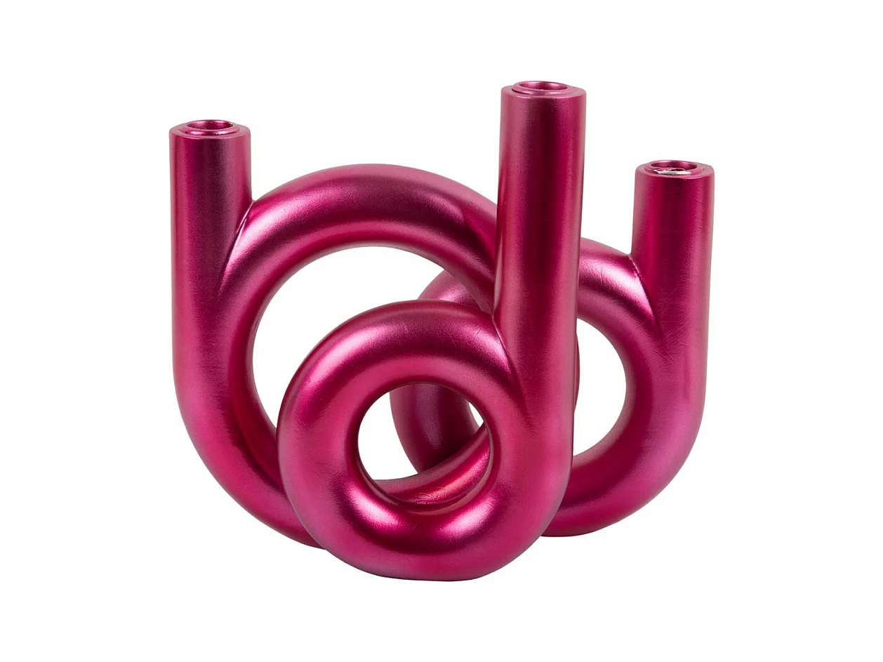 Bougeoir Ring H20cm Rose  Present Time