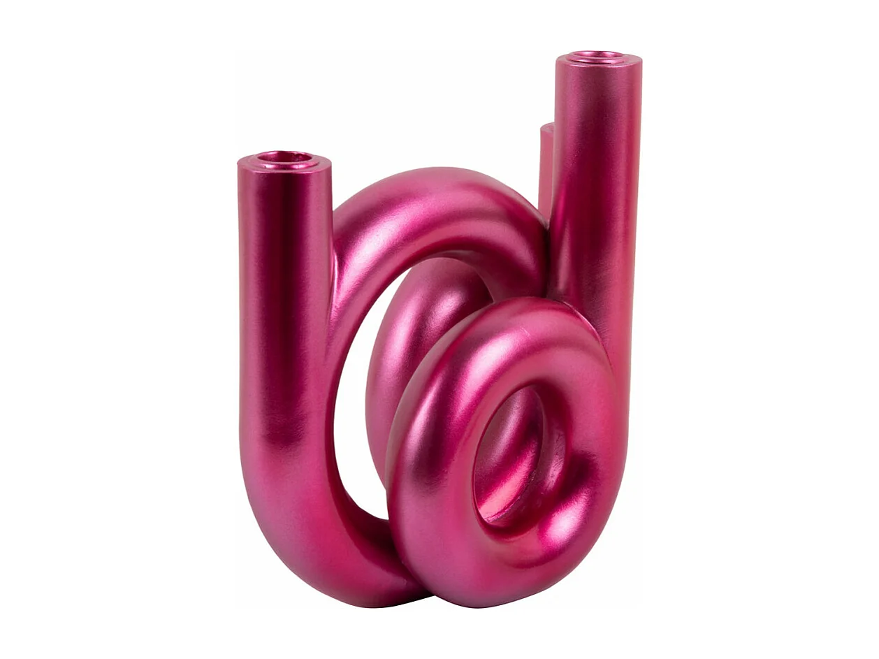 Bougeoir Ring H20cm Rose  Present Time