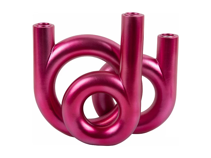 Bougeoir Ring H20cm Rose  Present Time