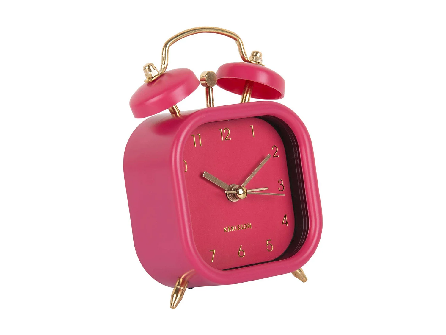 Réveil carré Glam Rose  Present Time