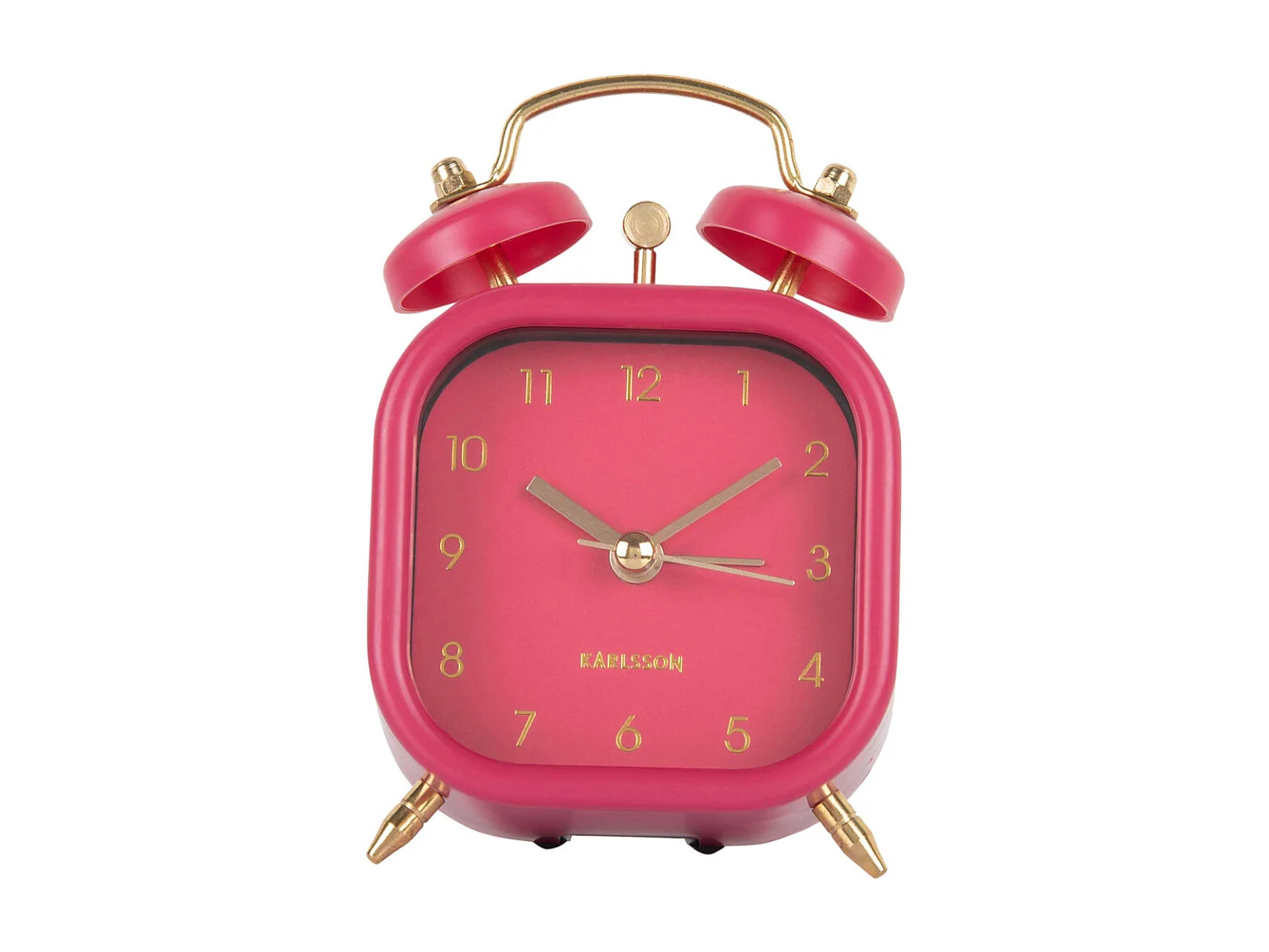 Réveil carré Glam Rose  Present Time