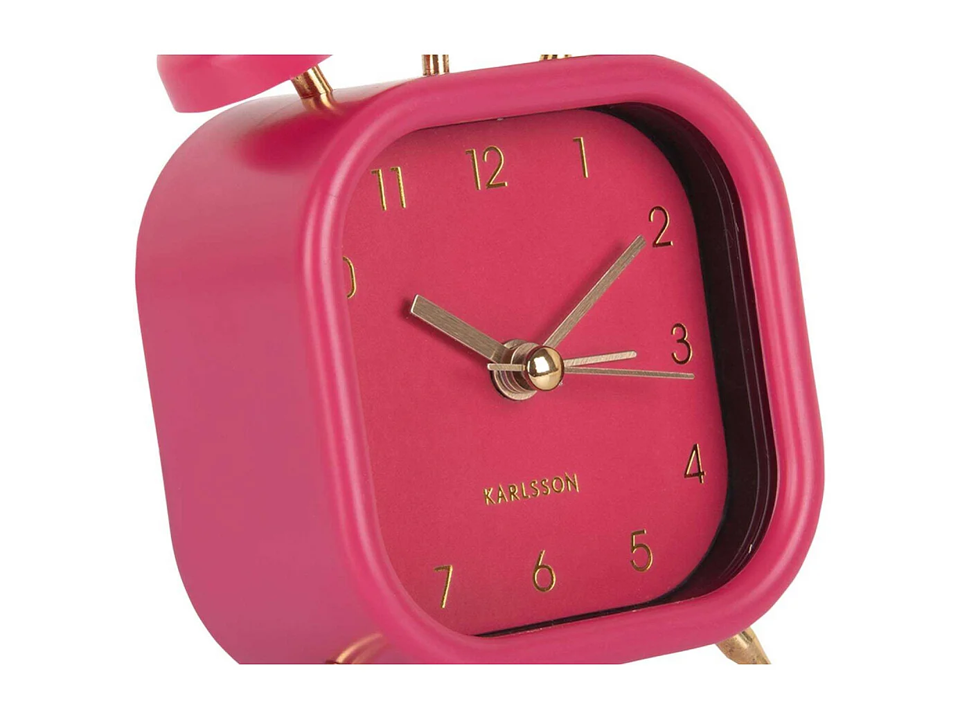 Réveil carré Glam Rose  Present Time