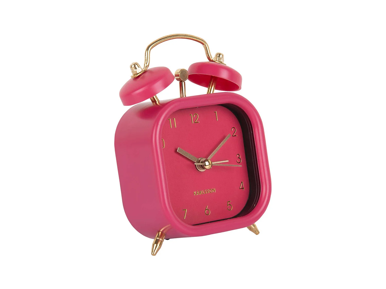 Réveil carré Glam Rose  Present Time
