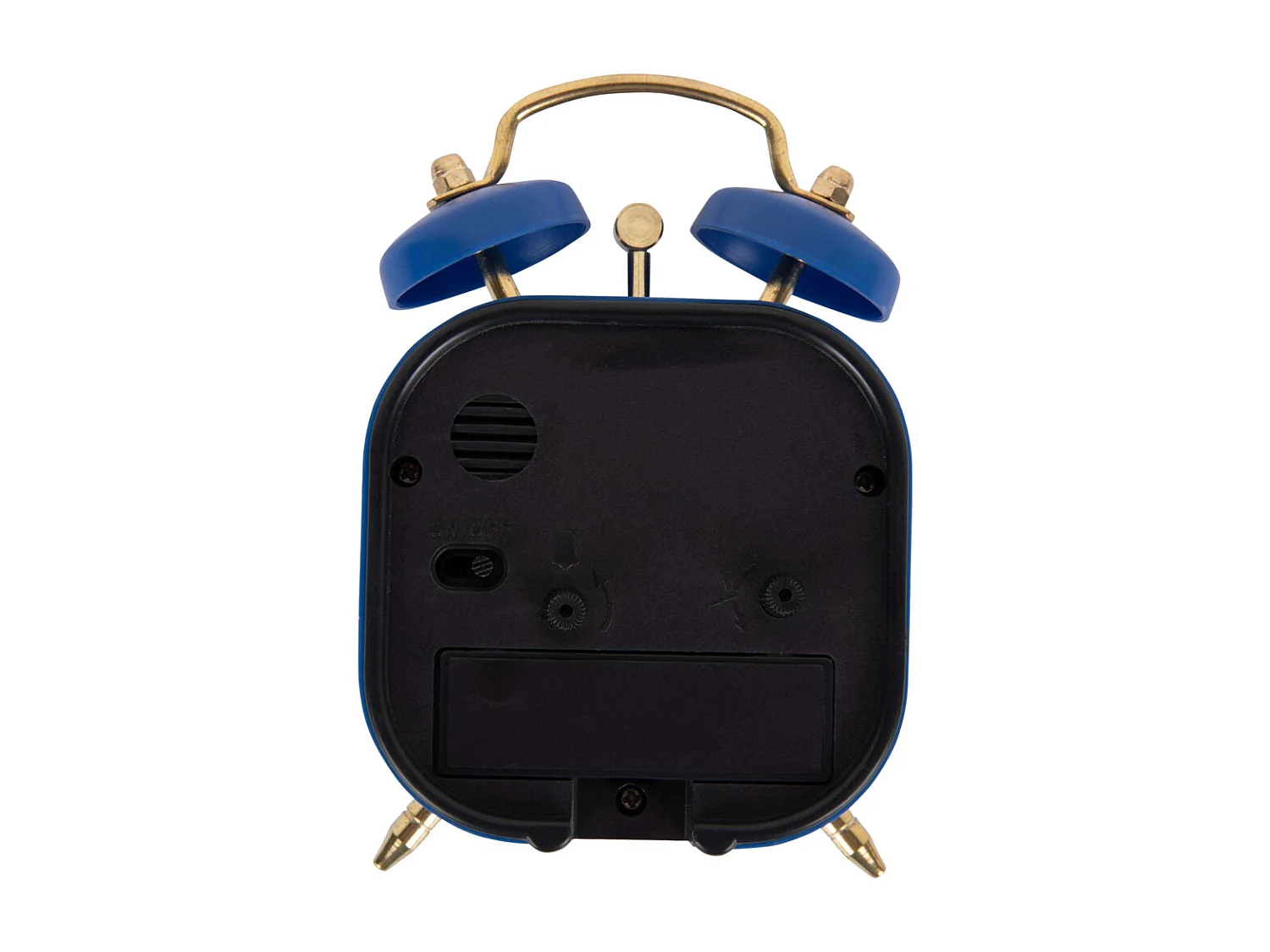 Réveil carré Glam Bleu  Present Time