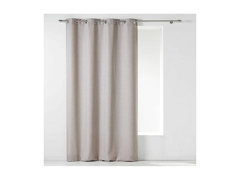Rideau à Oeillets "Newton" 140x260cm Lin