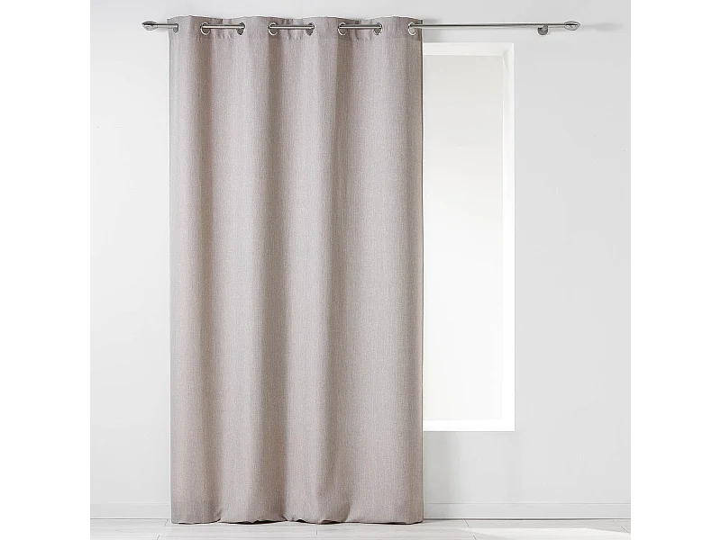 Rideau à Oeillets "Newton" 140x260cm Lin