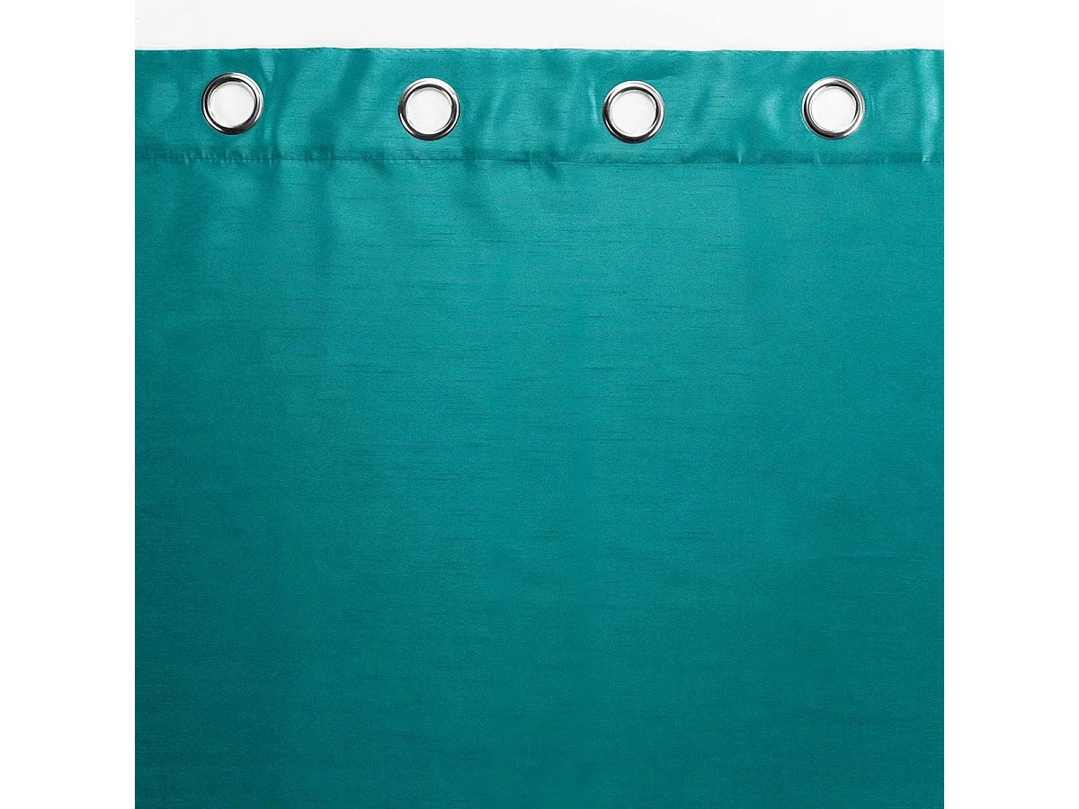 Rideau à Oeillets "Shana" 140x240cm Bleu