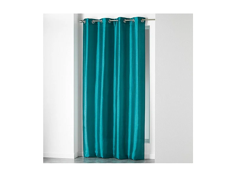 Rideau à Oeillets "Shana" 140x240cm Bleu