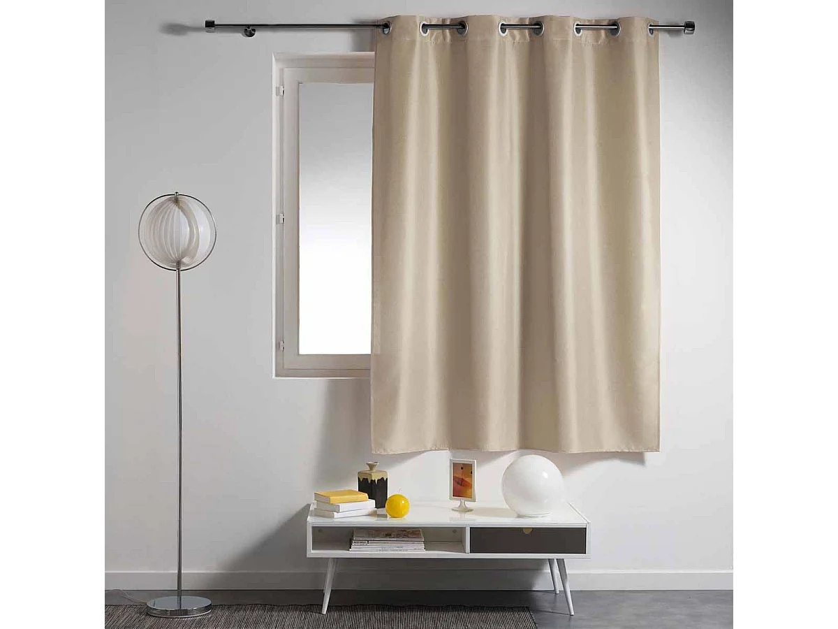 Rideau à Oeillets "Essentiel" 140x180cm Lin