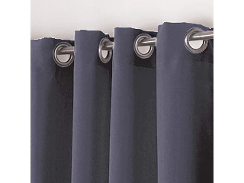 Rideau à Oeillets "Essentiel" 140x180cm Béton