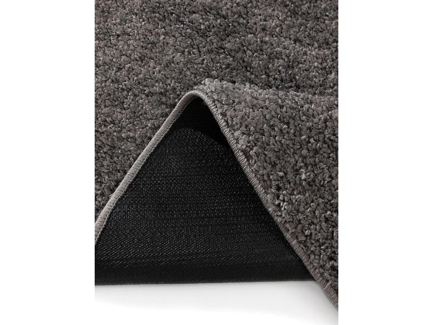 Tapis à poils longs Soho Gris ø 80 cm rond