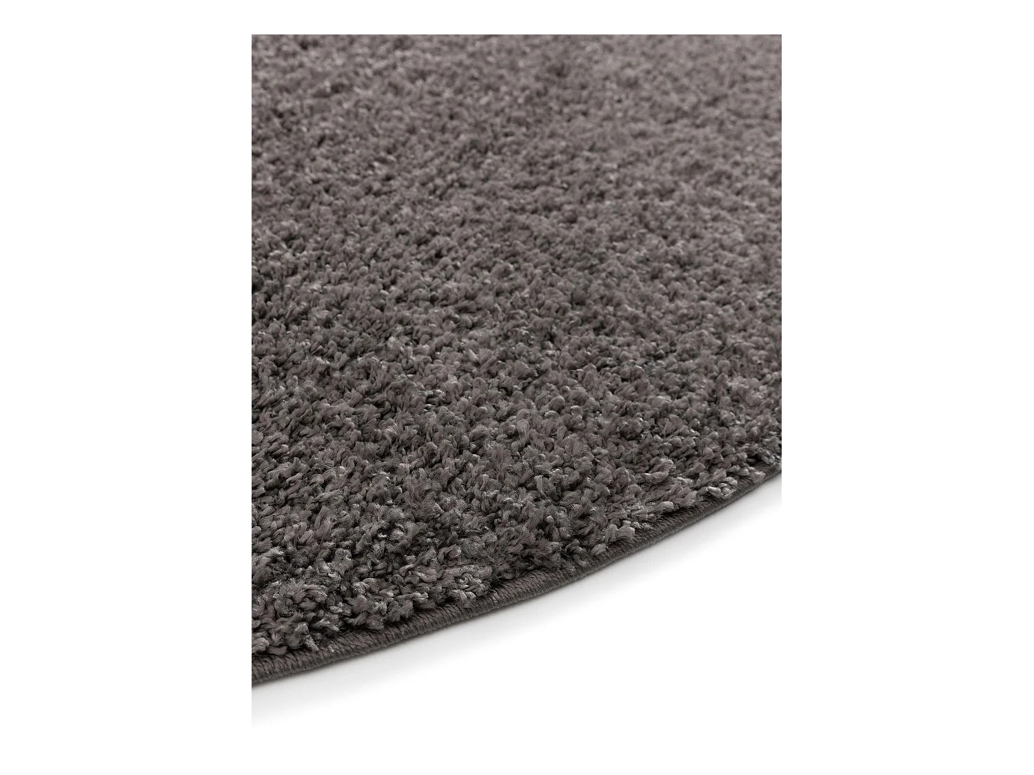 Tapis à poils longs Soho Gris ø 200 cm rond