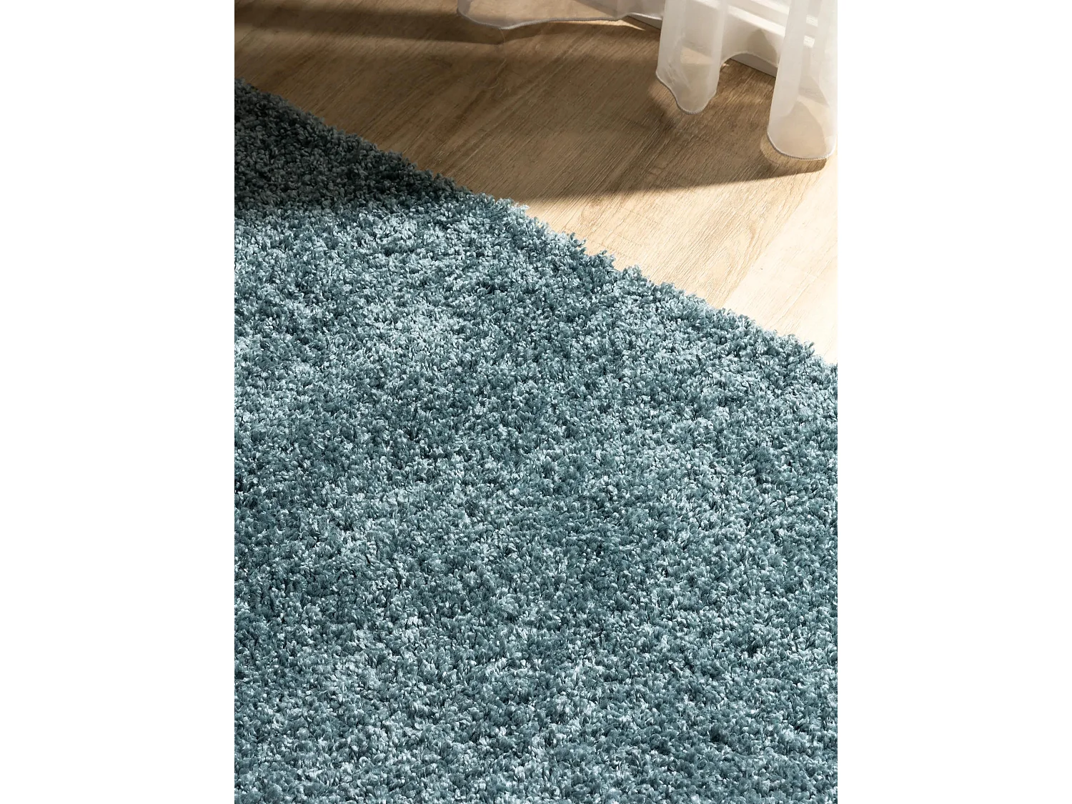Tapis à poils longs Soho Bleu 200x250 cm