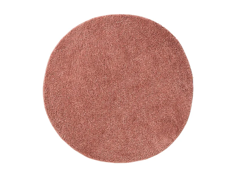 Tapis à poils longs Soho Rose ø 120 cm rond