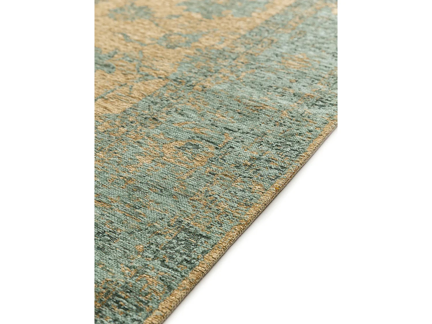 Tapis tissé à plat Frencie Bleu 120x180 cm