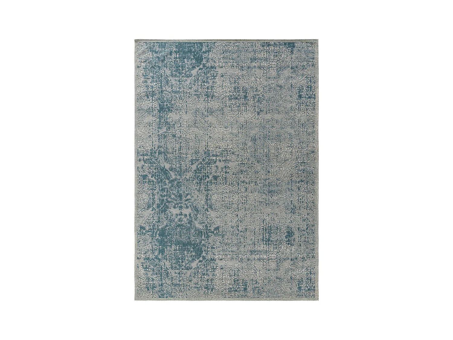 Tapis tissé à plat Frencie Bleu 120x180 cm