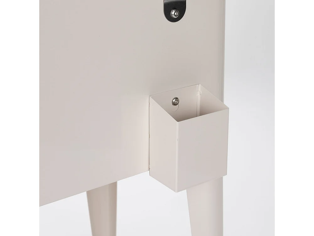 Be Cool - Glacière à roulettes métal - Beige