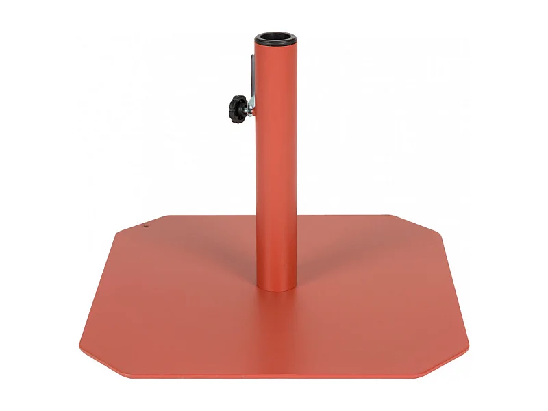 Sunshine - Pied de parasol en métal  - Terracotta