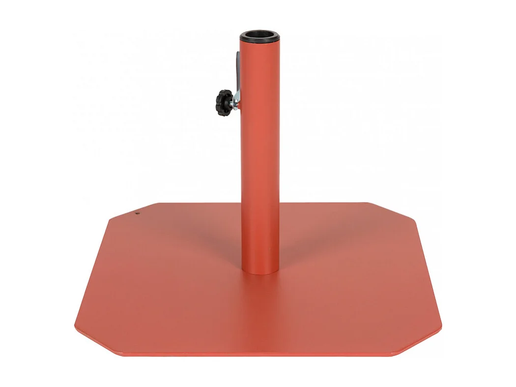 Sunshine - Pied de parasol en métal  - Terracotta