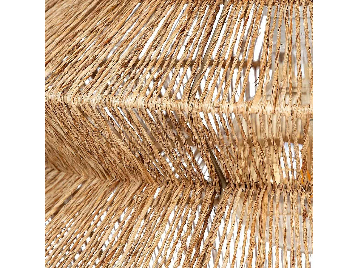 Lampe Suspension en Jute "Liaz" 38cm Naturel