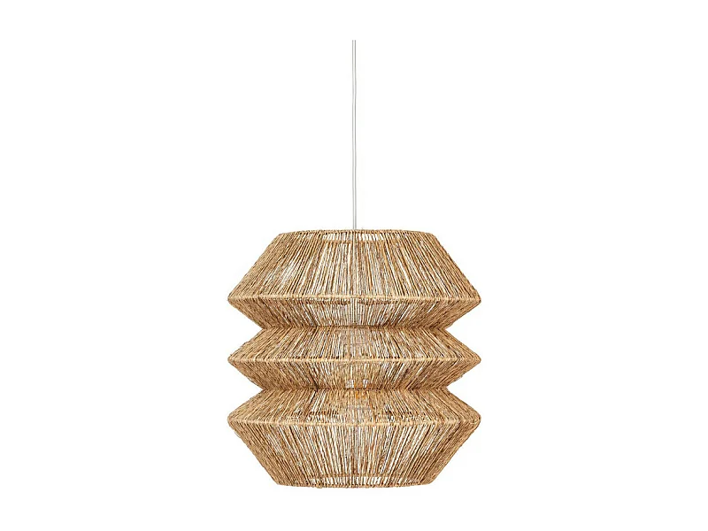 Lampe Suspension en Jute "Liaz" 38cm Naturel