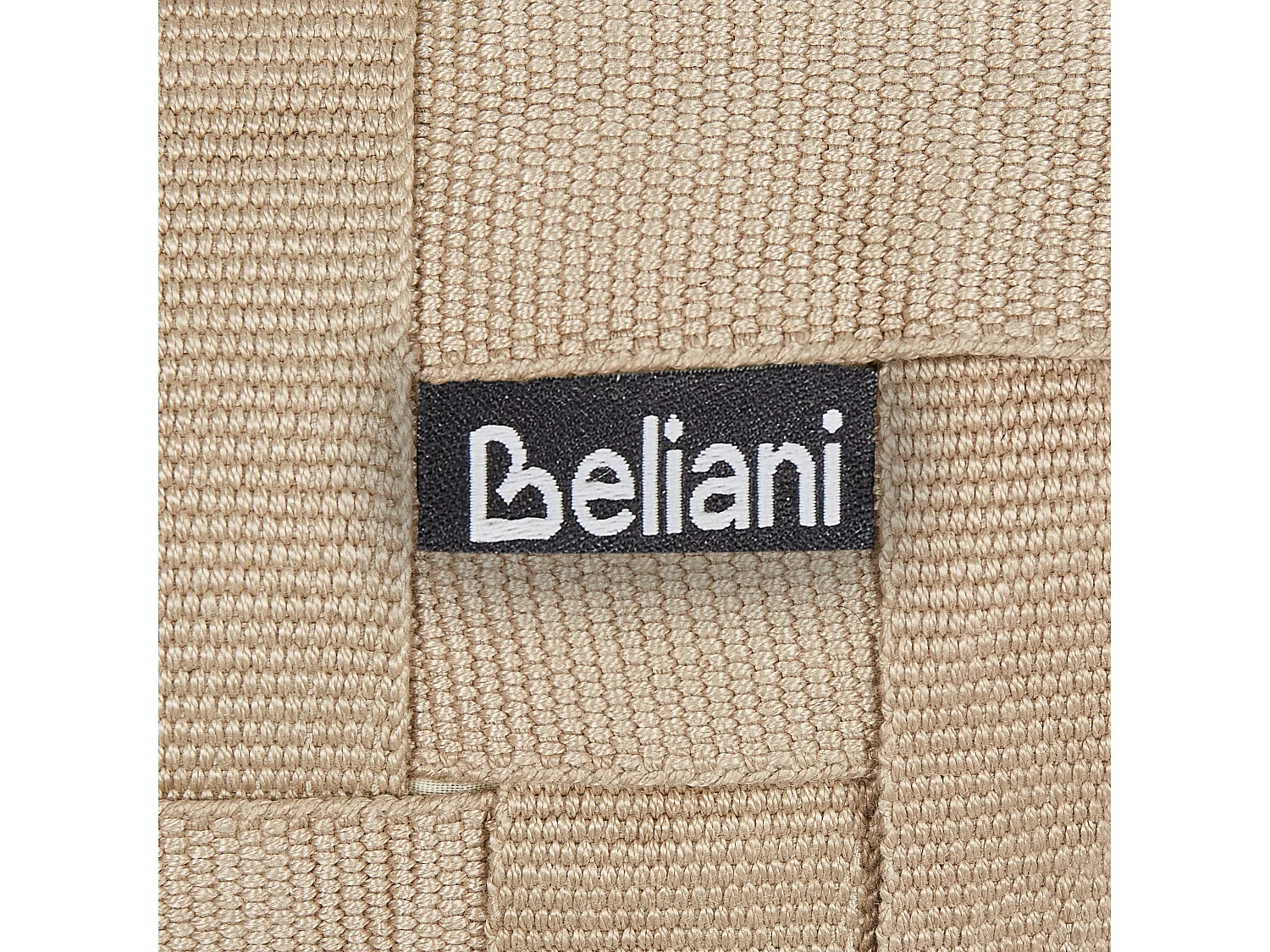 Pouf BODLA Beige 50 cm 50 cm 30 cm