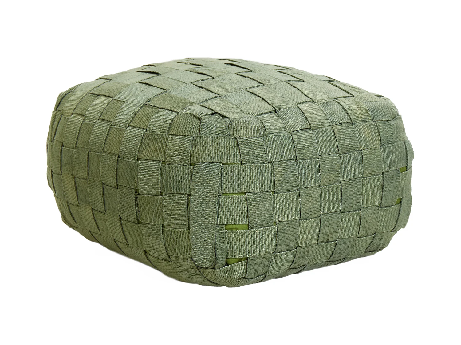 Pouf BODLA Matière synthétique Vert