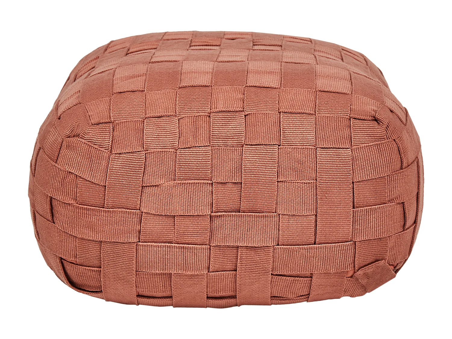 Poef BODLA Lichtrood 50 cm 50 cm 30 cm