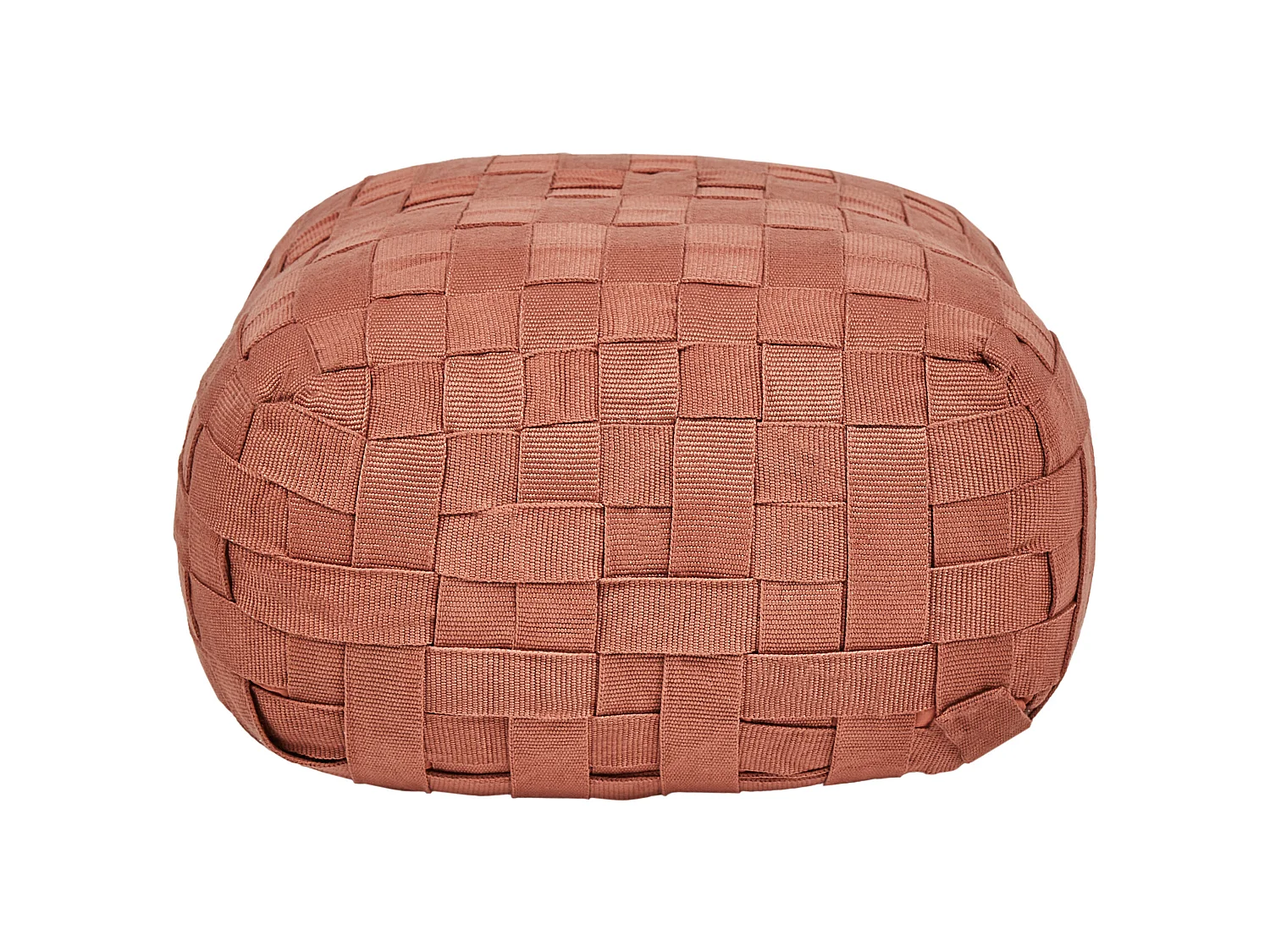 Poef BODLA Lichtrood 50 cm 50 cm 30 cm