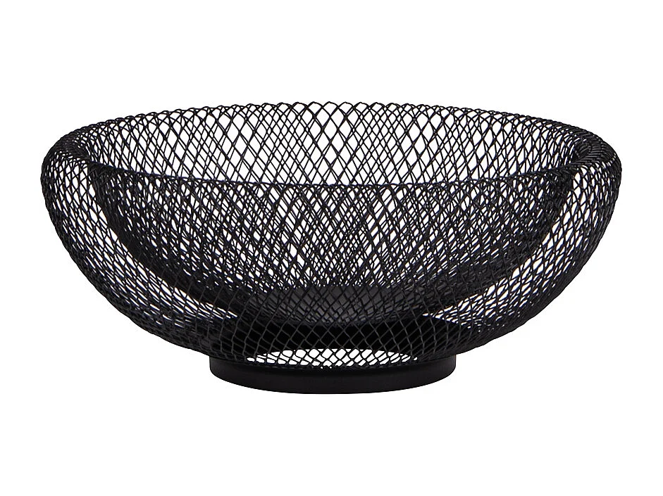 Coupe à fruit cosy noir 25 cm