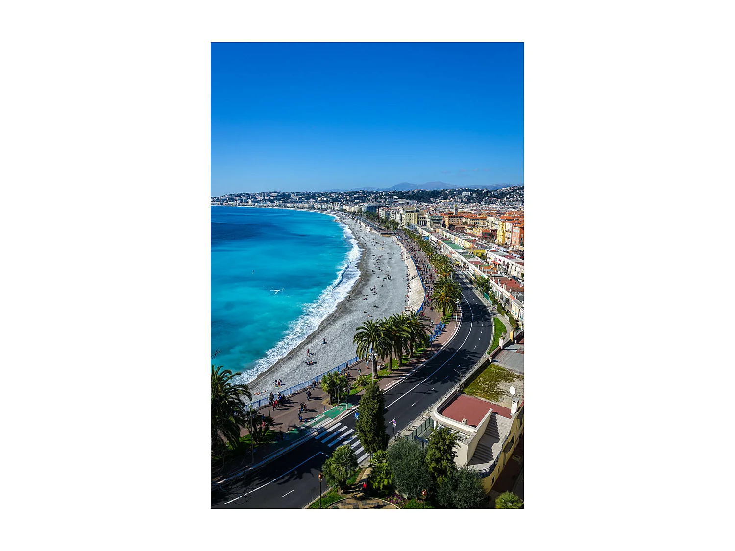 Tableau sur toile Cannes 45x65 cm