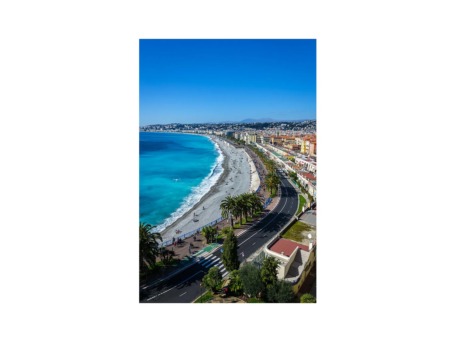 Tableau sur toile Cannes 45x65 cm