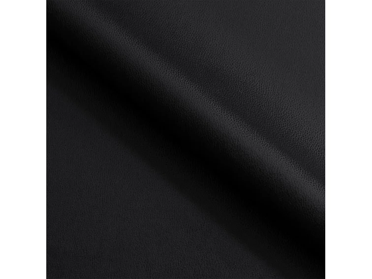 Emporius tweepersoonsbed 160x200, gestoffeerd bed Oslo -  dik foam, lattenbodem, fluwelen - Zwart (Solar 99)