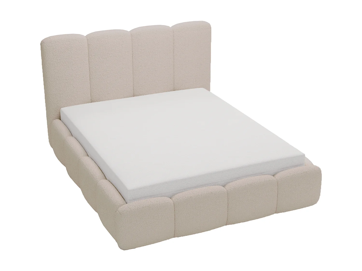 Emporius Polsterbett mit Lattenrost 180x200 Rolia - Doppelbett, Stauraum, Kopfteil - Schlafzimmer, Bettkasten - Velvet Schwarz (Kronos 07)