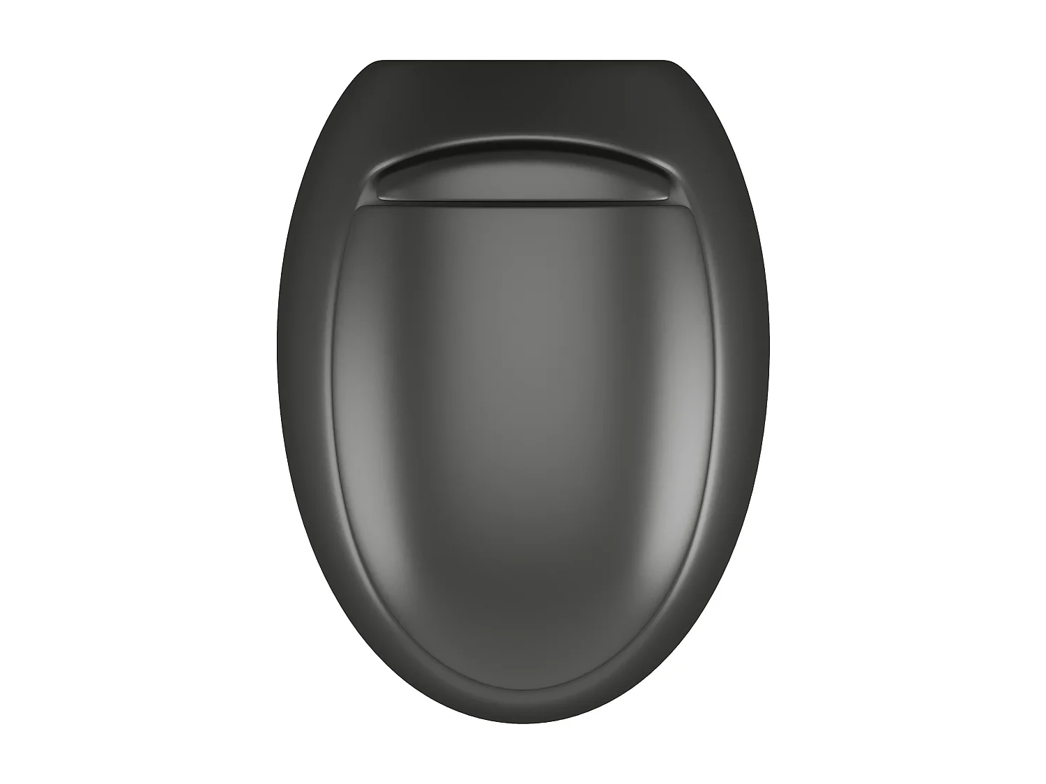 Zwarte hang-wc van keramiek - HURO II