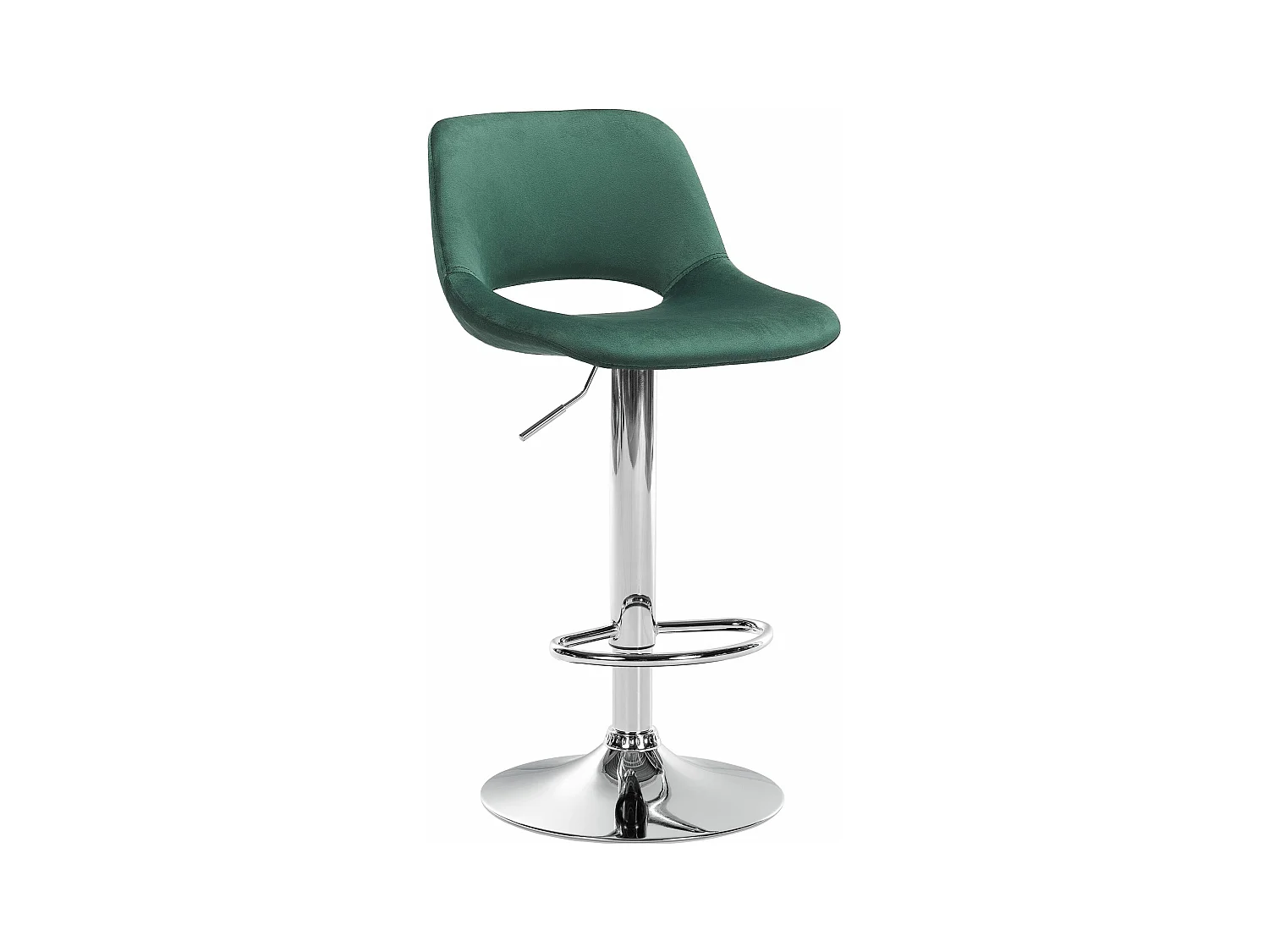 Tabouret de bar - Velours - Vert - Camden
