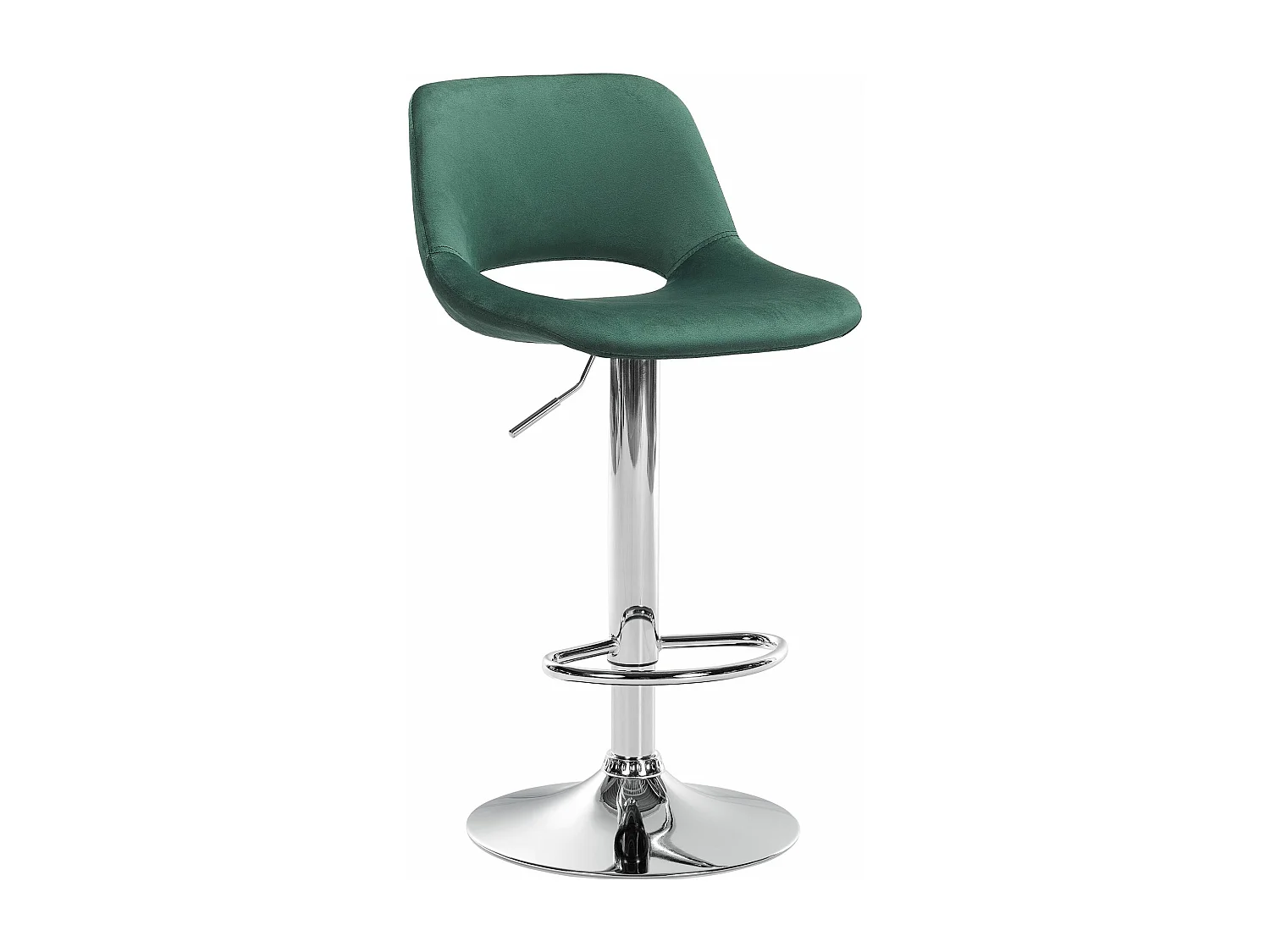 Tabouret de bar - Velours - Vert - Camden