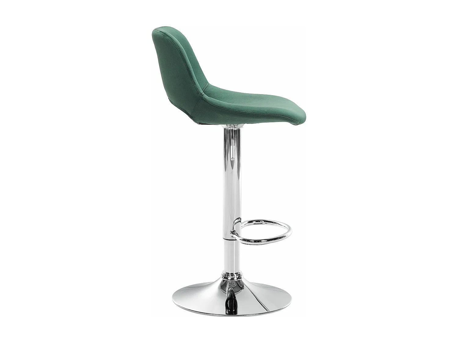 Tabouret de bar - Velours - Vert - Camden