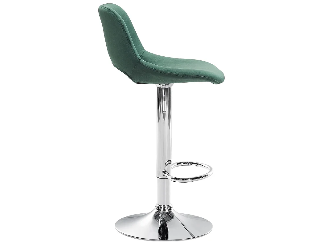 Tabouret de bar - Velours - Vert - Camden