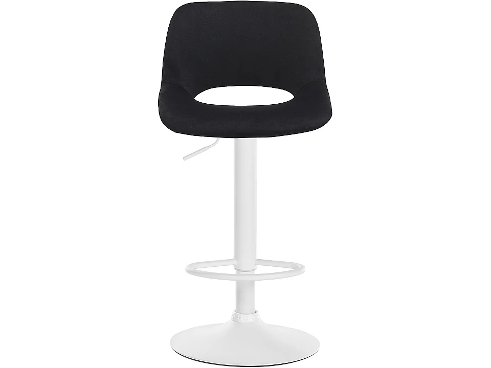 Tabouret de bar - Velours - Noir - Camden