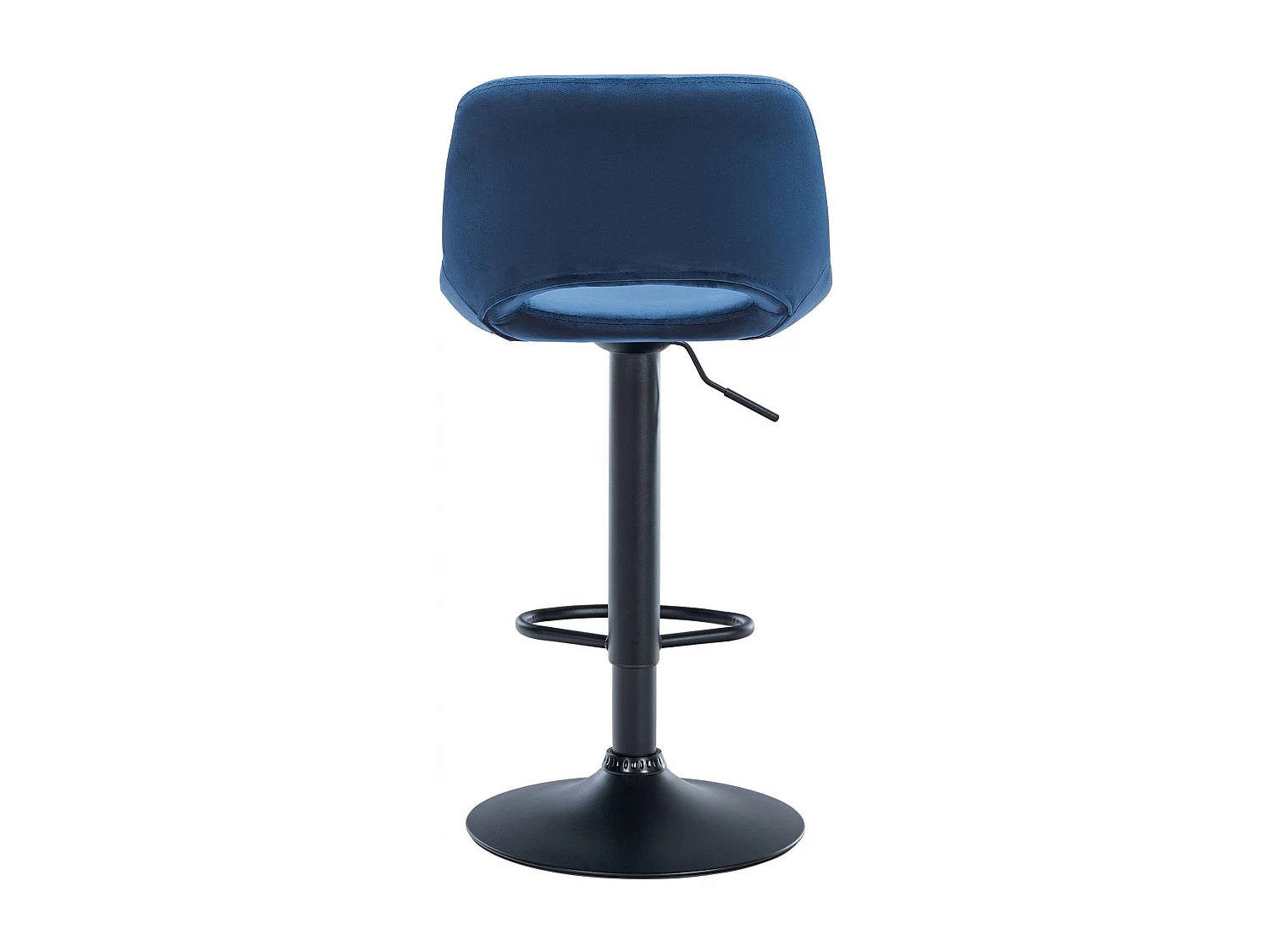 Tabouret de bar - Velours - Bleu - Camden