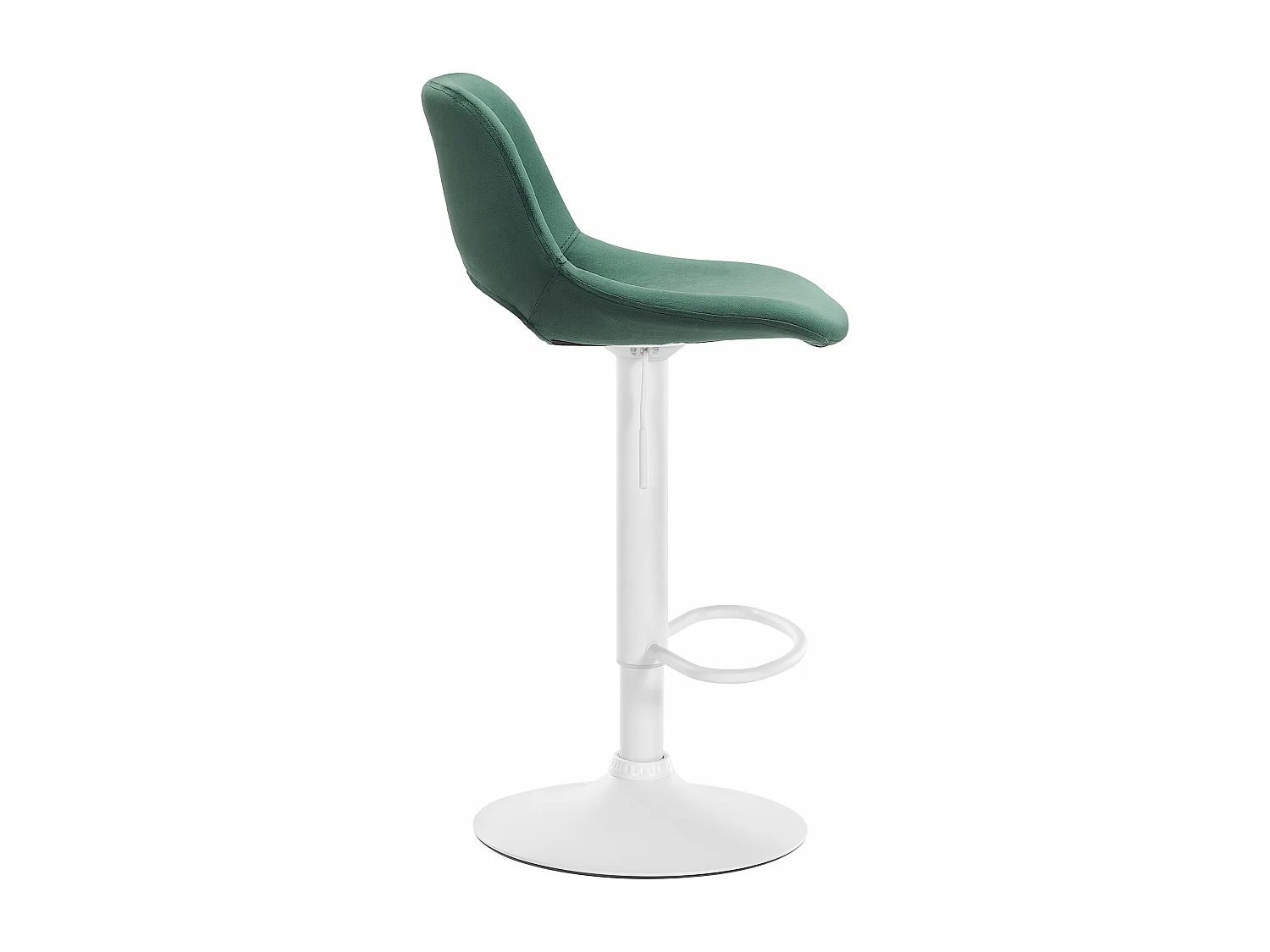Tabouret de bar - Velours - Vert - Camden