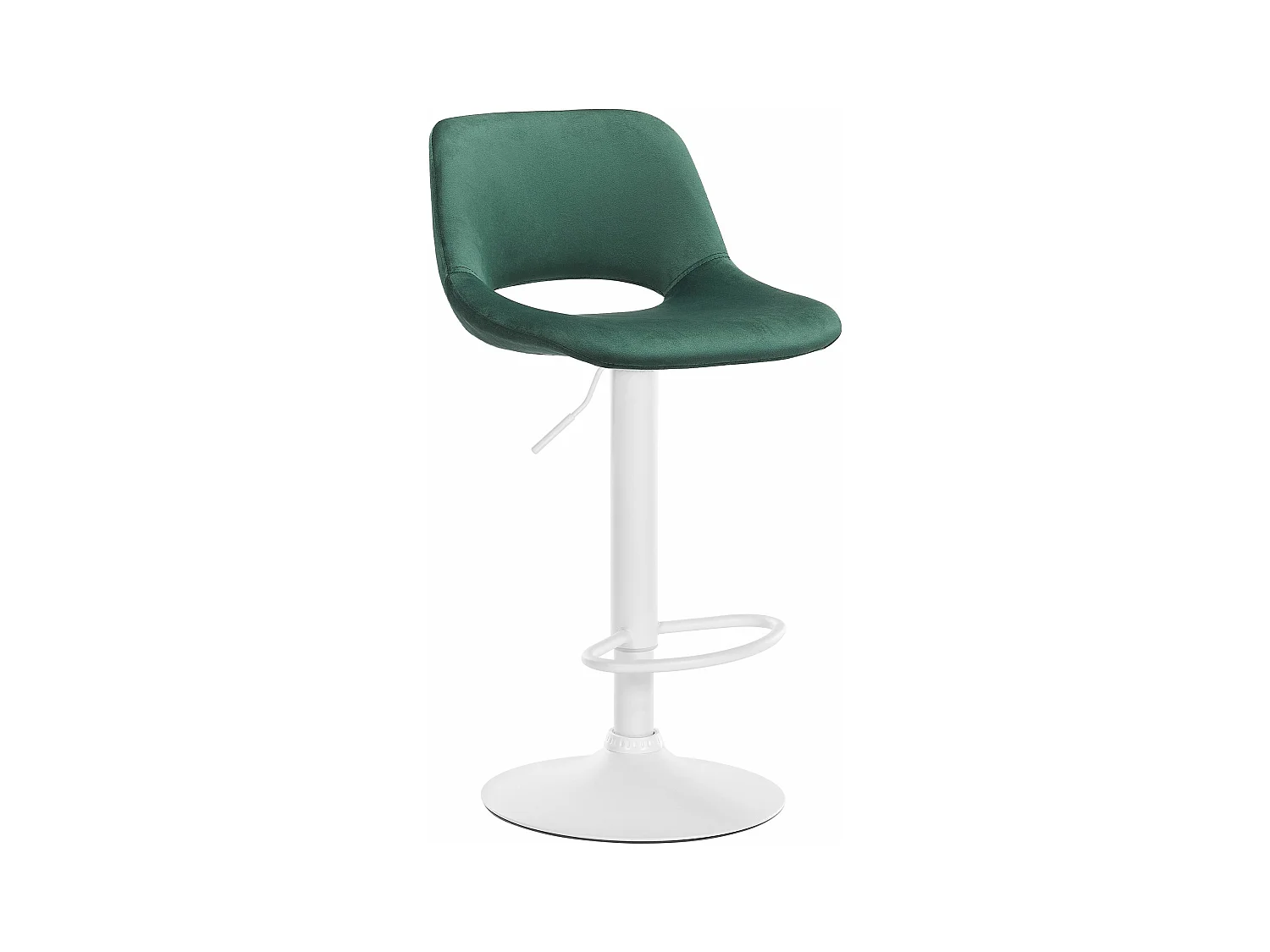 Tabouret de bar - Velours - Vert - Camden