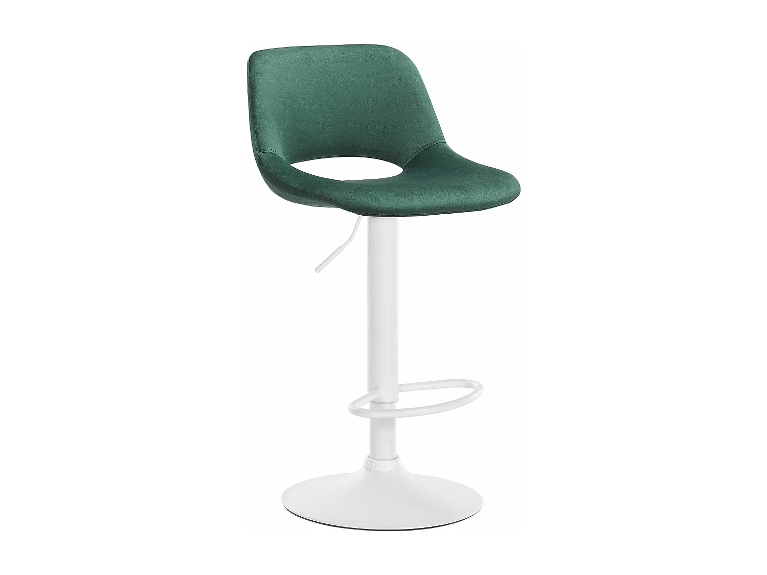 Tabouret de bar - Velours - Vert - Camden