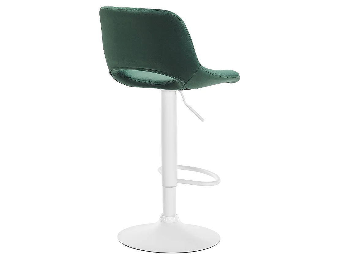 Tabouret de bar - Velours - Vert - Camden