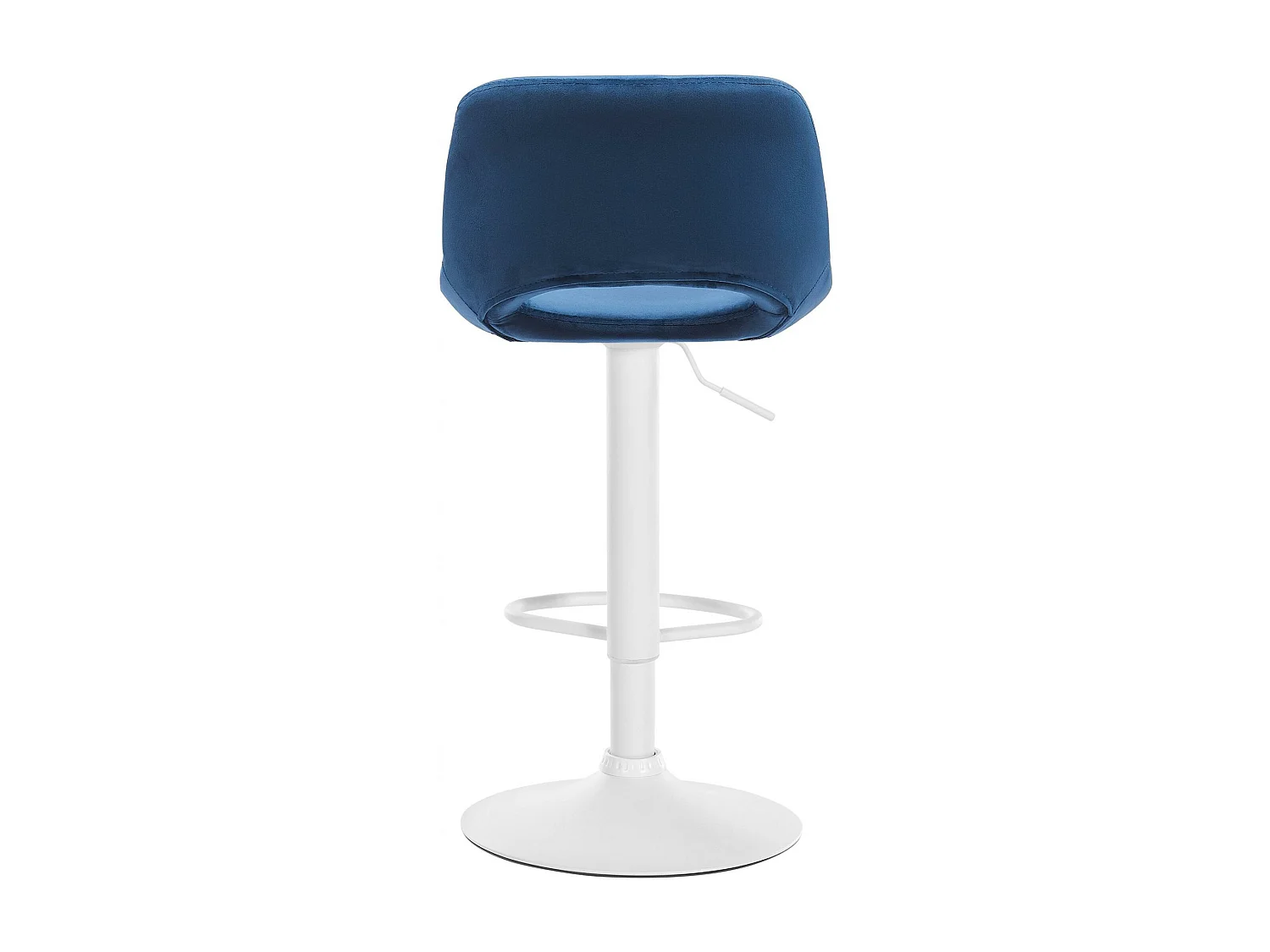 Tabouret de bar - Velours - Bleu - Camden