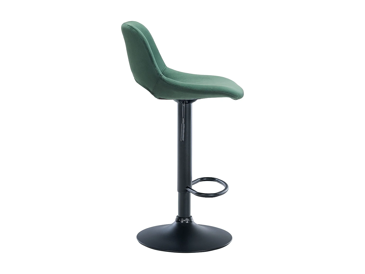 Tabouret de bar - Velours - Vert - Camden