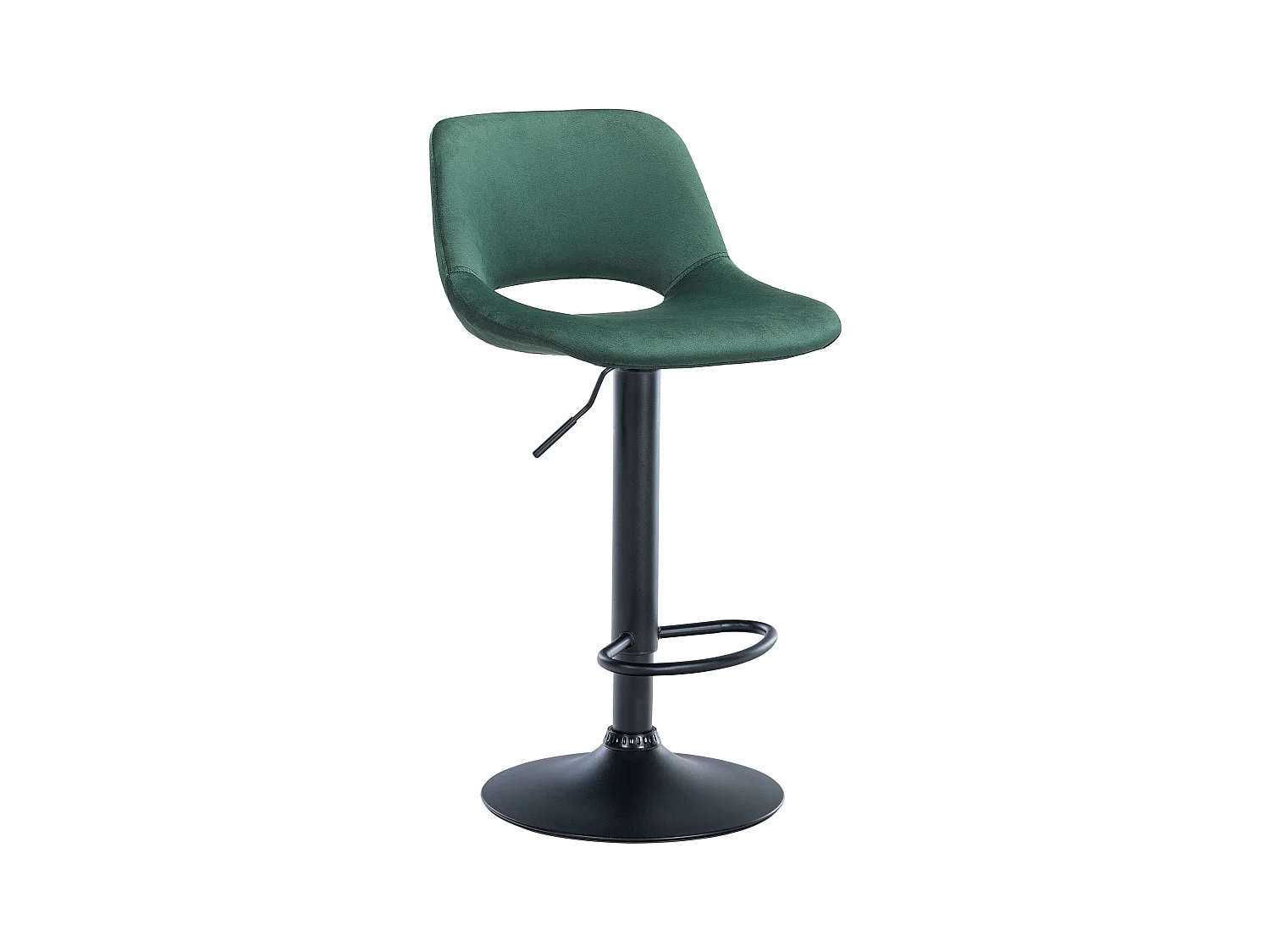 Tabouret de bar - Velours - Vert - Camden