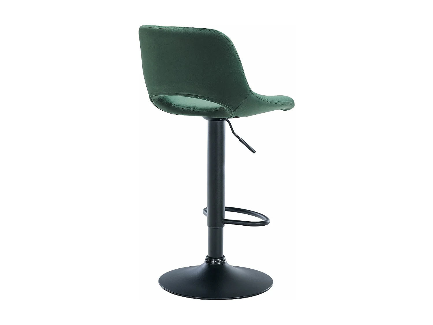 Tabouret de bar - Velours - Vert - Camden