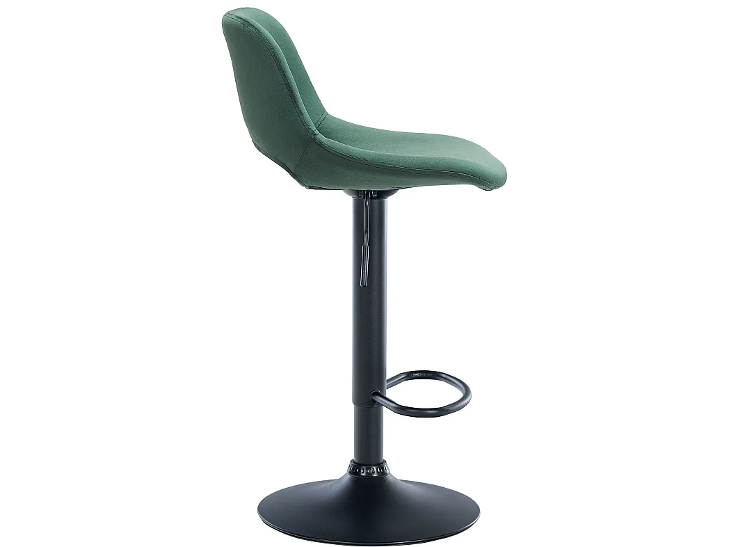 Tabouret de bar - Velours - Vert - Camden